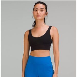 Lululemon align reversible black/ camo sports bra